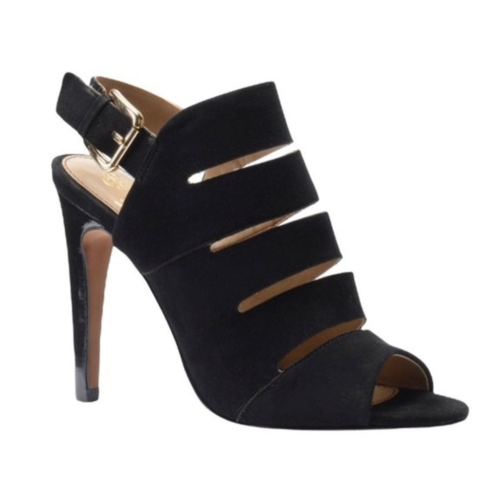 Black Suede Sandals